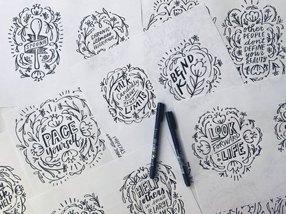 Be Gentle with Yourself Vinyl Sticker