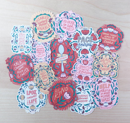 Be Gentle with Yourself Vinyl Sticker