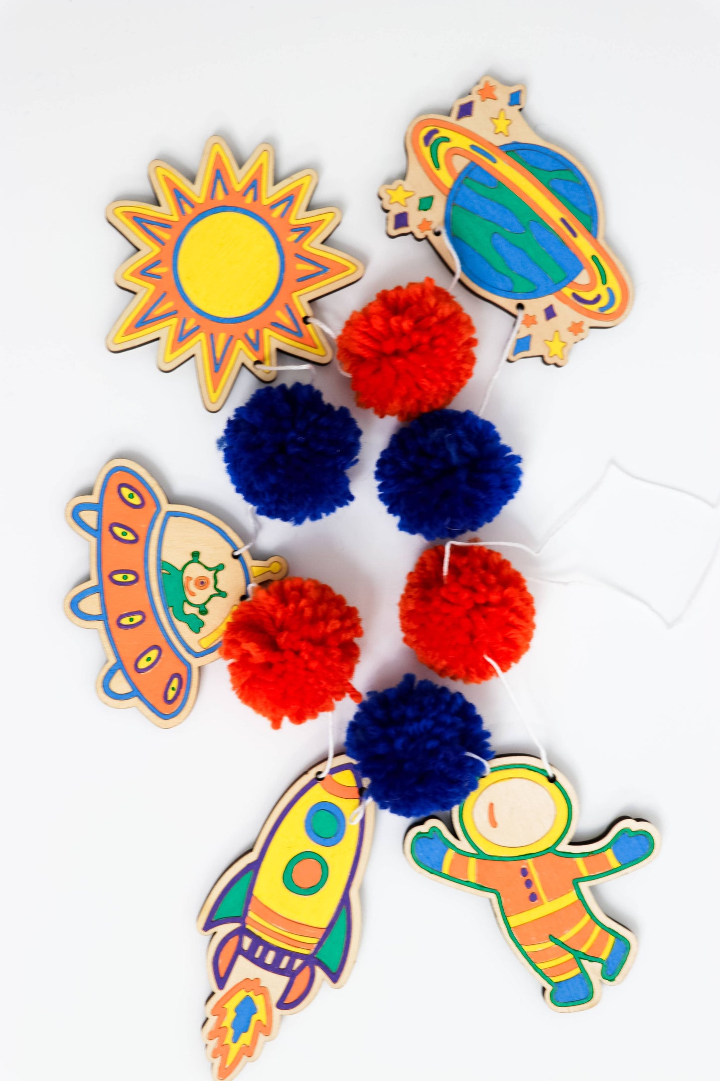Kids DIY Garland Kit - Outer Space