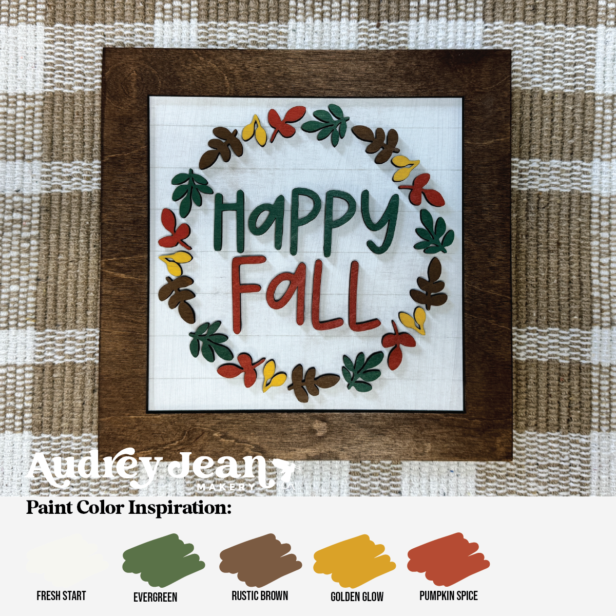 Happy Fall Shelf Sitter