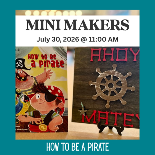 7.30.26 @ 11:00 am How To Be A Pirate