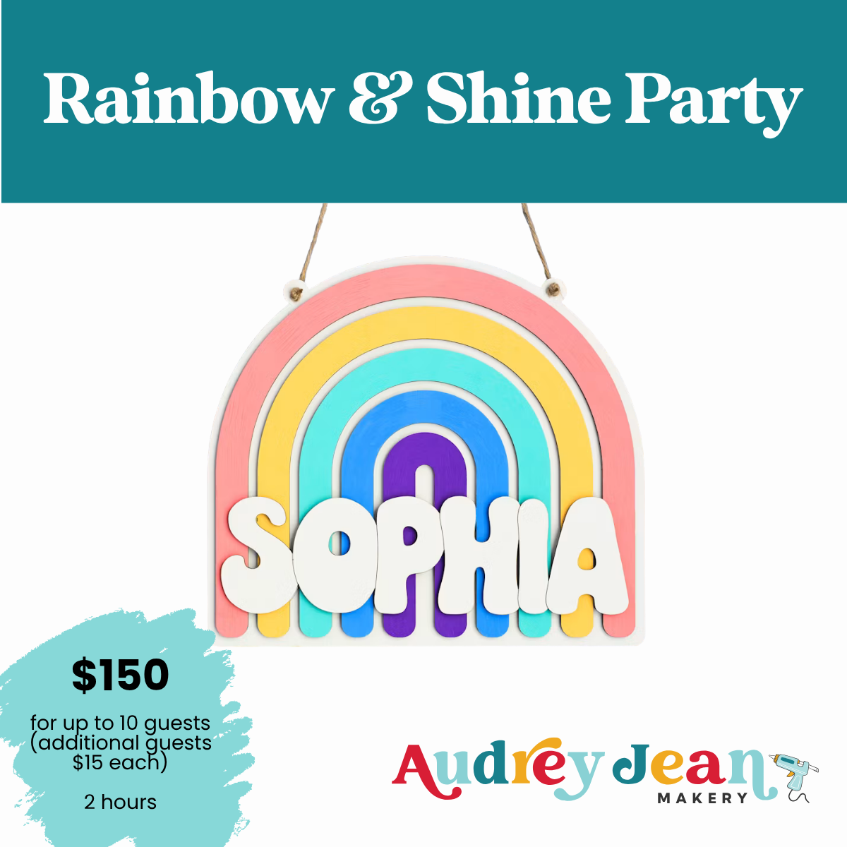 Rainbow & Shine Party